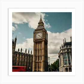 Big Ben In London Art Print 2 Art Print