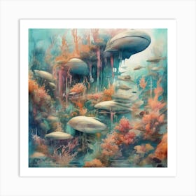 'Seascape' Art Print