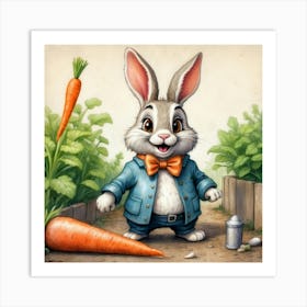 Bunny Rabbit 20 Art Print