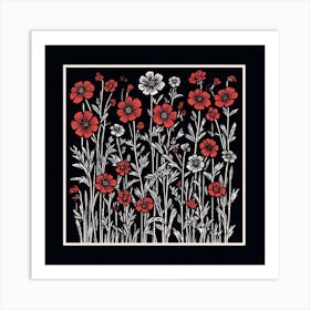 Red Poppies 1 Art Print