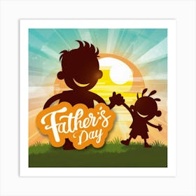 Father'S Day 3 Art Print