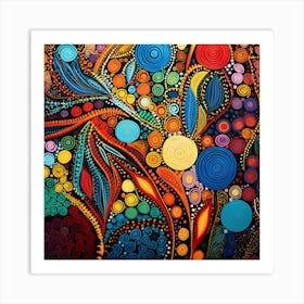 Abstract Abstract Painting 13 Art Print