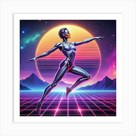 Dancer 80s 1 Art Print