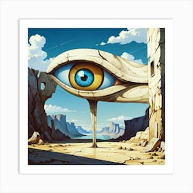 Eye Of The Gods 1 Art Print