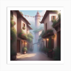 Fairytale Street Art Print