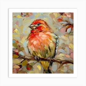 Bird On A Branch 2 Art Print