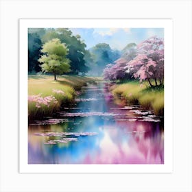 Cherry Blossoms 25 Art Print