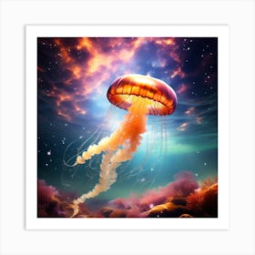 Jelly fish Art Print