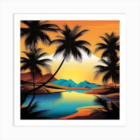 ART LANDSCAPE Art Print