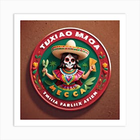 Mexican Logo Design Targeted To Tourism Business 2023 11 08t195043 Art Print