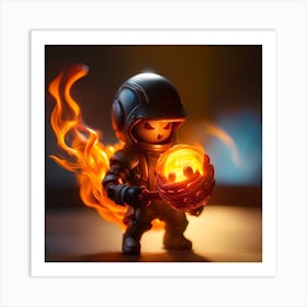 Fireball Art Print