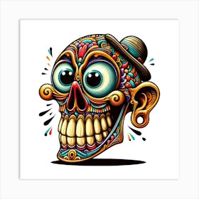 Sugar Skull 9 Art Print