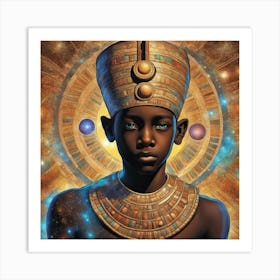 Divine Melanin Prince 369 Art Print