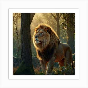 Lion King Art Print