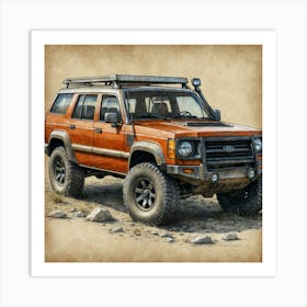 Ford Bronco Art Print