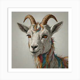 Goat! 8 Art Print