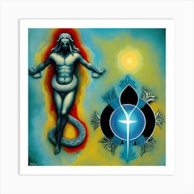 Adam And Eve Art Print