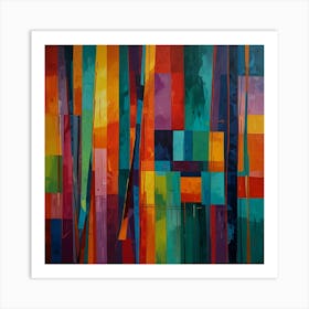 Abstract Painting 338 Art Print