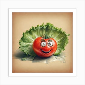 Tomato Art Print