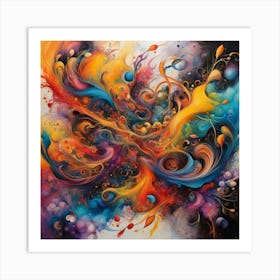 Abstract Painting 94 Art Print