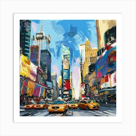 Times Square 1 Art Print