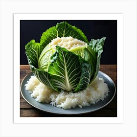 Cabbage With Rice 1 Art Print