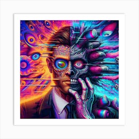 Psychedelic Art 32 Art Print