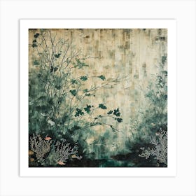 Asian Garden Art Print