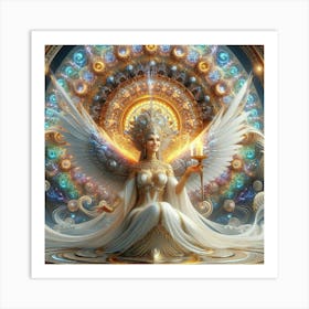 Angel Of Light 10 Art Print