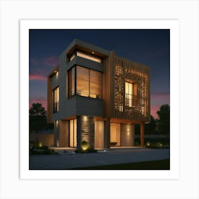 Default Create Unique Design Of Beautiful Construction 3 Art Print