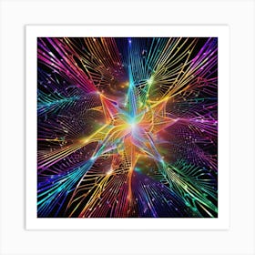 Starburst Art Print