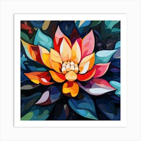 Lotus Flower 29 Art Print