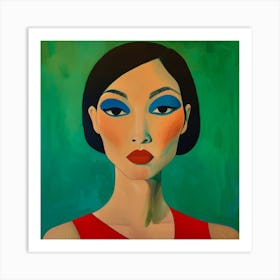 Asian Woman 50 Art Print