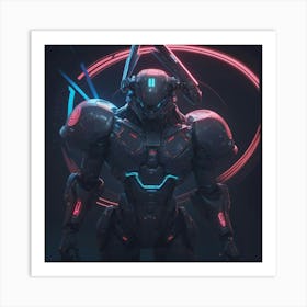 Futuristic Art Art Print