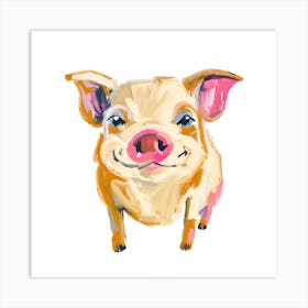 Yorkshire Pig 04 1 Art Print