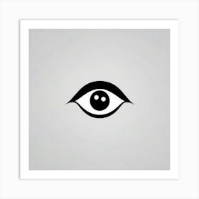 Eye Icon Art Print