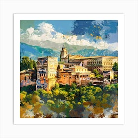 Granada, Spain 1 Art Print