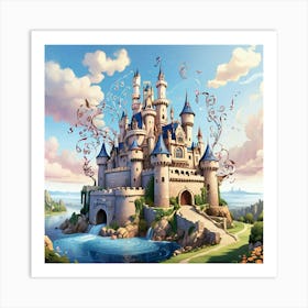 Disney'S Cinderella Castle Art Print