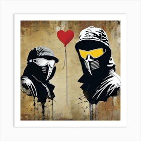 Two Spies Art Print
