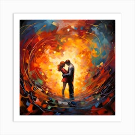 Lovers By Csaba Fikker 17 Art Print