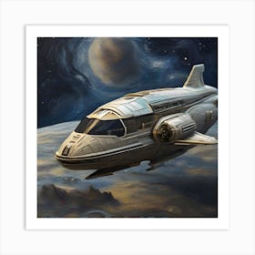 Spaceship 6 Art Print