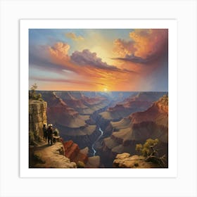 Grand Canyon Sunset Art Print