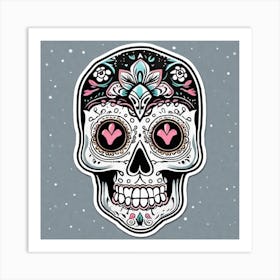 Sugar Skull 11 Art Print