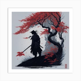 Samurai 1 Art Print