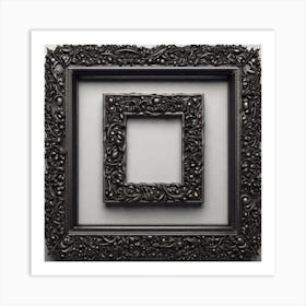 Black Frame'' 1 Art Print