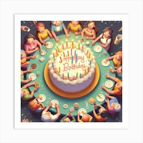 Happy Birthday Art Print