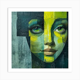 Abstract Of A Woman 28 Art Print