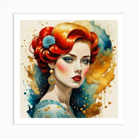 Sassy Girl Art Print