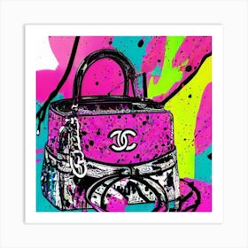 Chanel Purse Art Art Print