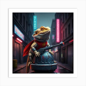 Superhero Art Print